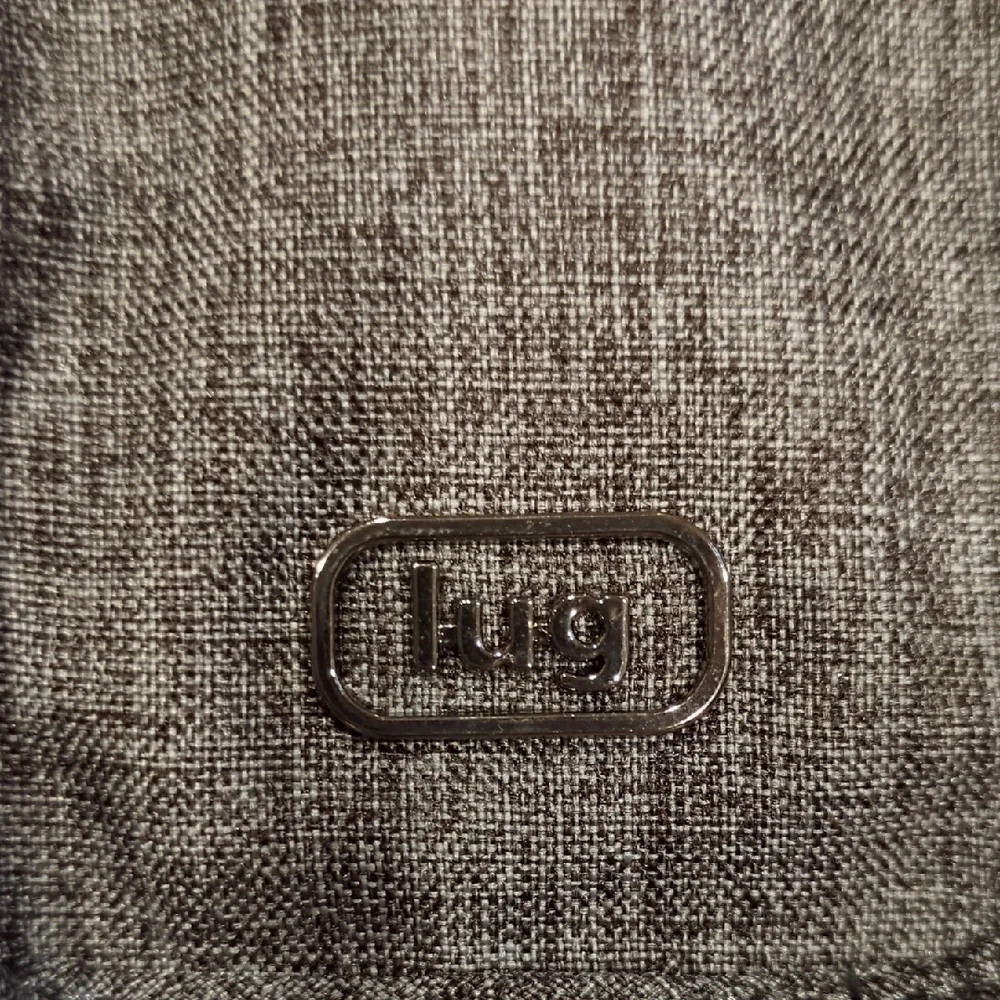 Lug Drizzle Mini Zip Storage Pouch - Heather Grey - NWT - Picture 3 of 6